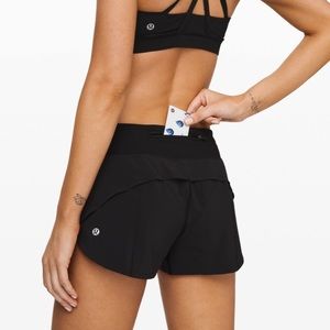 Black lulu lemon shorts